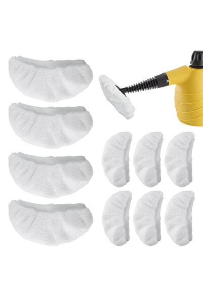 Choice 10pcs 10 PCS Reusable Steam Mop Pads Universal Steam Cleaner Pads Stea...