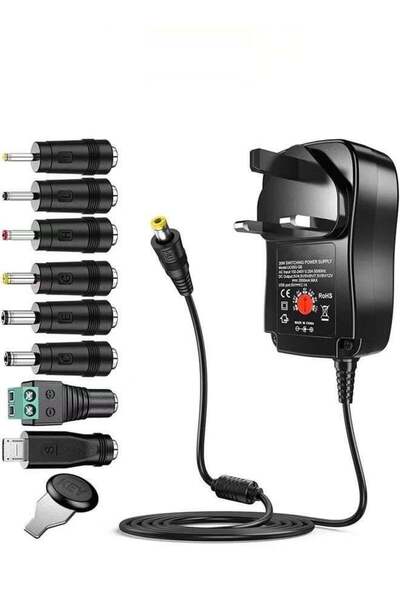 Generic Weetotung Universal 30W 3V 4.5V 5V 6V 7.5V 9V 12V AC/DC Adapter Switc...
