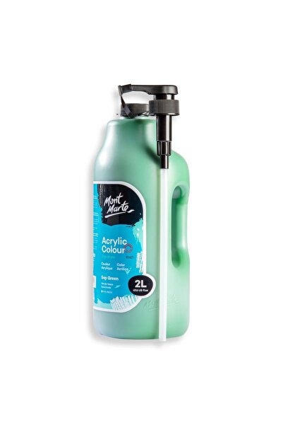 Mont Marte Vopsea Acrilică 2L - Culori Acrilice Profesionale pentru Pânză, Le...