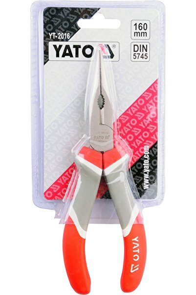 yato Set de 6 clești de 160mm - Multifuncționali, pentru tăiere, cu mâner lung