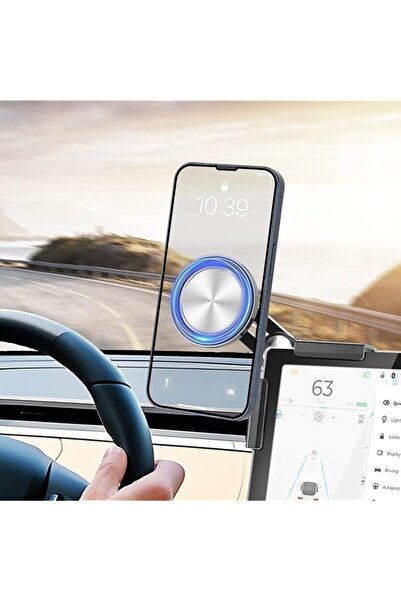 Generic Phone Mount for Tesla Model 3/Y/Cybertruck – Strongest MagSafe Magnet...