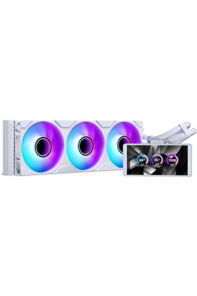 Phanteks Glacier One 360M25 Răcitor lichid CPU, Ecran IPS de 6 inch, 360mm, 3...
