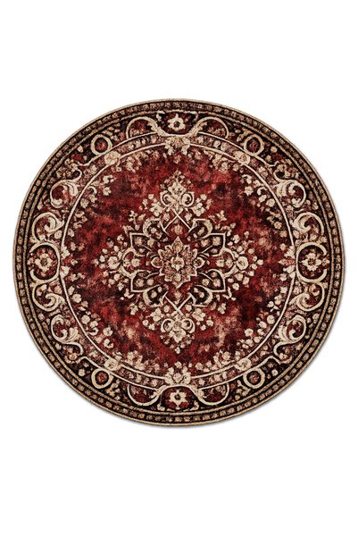 Rugs Modern Halı سجادة زخرفية مستديرة حديثة منسوجة بنمط عادي من SDTAMOR sdtam...