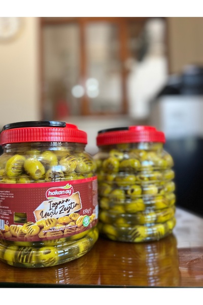 Hakan Ay Gemlik Zeytinleri Hakan Ay Zeytincilik 4XL Izgara Siyah Zeytin 140-160 Kalibre 900 g – İri Taneli – Etli – Kahvaltılık