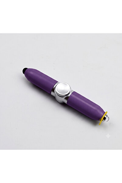 FIVIONT LED Işıklı 4’ü 1 Arada Stylus Stres Çarklı Tükenmez Kalem – Telefon U...