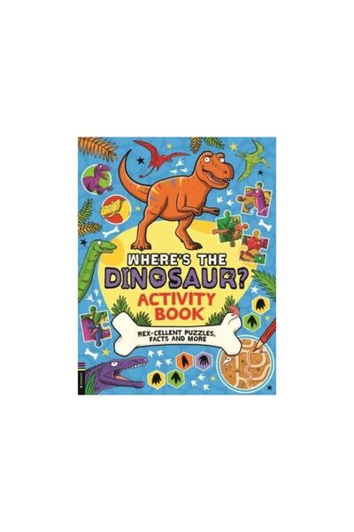 BUSTER BOOKS Cartea de activități Unde este dinozaurul?