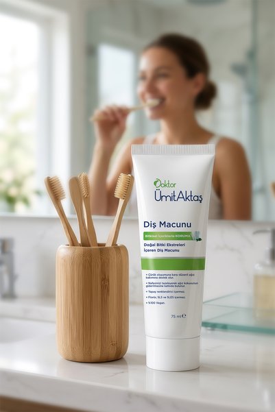 Dr. Ümit Aktaş Fluoride-Free Vegan Herbal Toothpaste |   75 ml