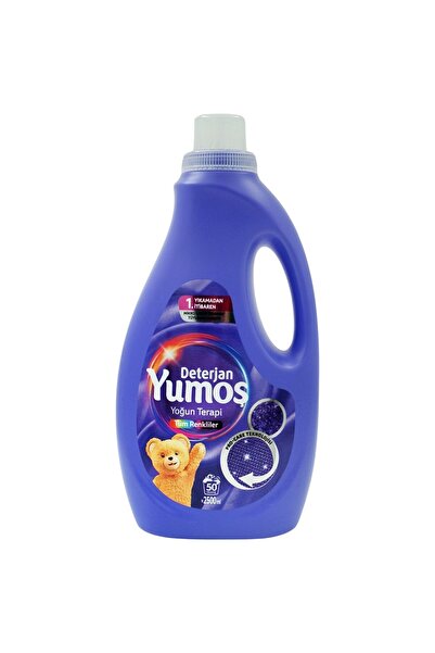 YUMOSH STORE Detergent Lichid, Yumos, 2.5 L Rufe Colorate 50 spalari,