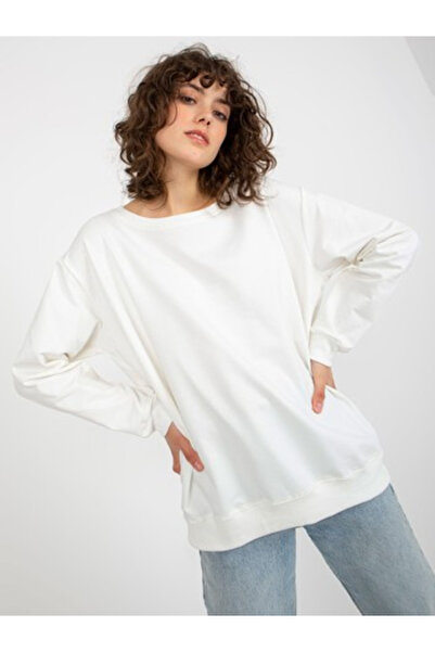 Vikki Дамски суичър, Вики, Памук, Дълъг ръкав, Екрю, модел VI-BL-094.03P