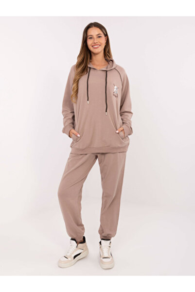 Relevance Women's Suit, RELEVANCE, Cotton, Long Sleeve, Dark Beige, model RV-...