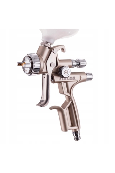 ITALCO Pistol de pulverizare GLOSS X1 LVMP, duză de 1,3mm, rezervor de 600ml,...