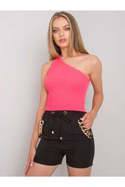 Italy Moda Women's Shorts, ITALY MODA, Polyester, Black, model DHJ-SN-13260.38P