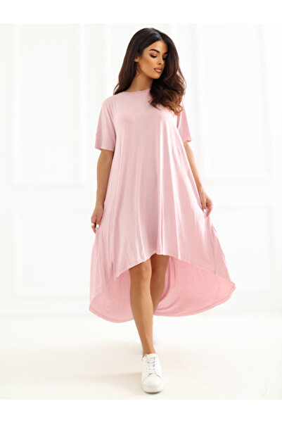 rue parıs Rochie Dama Midi, Rochie asimetrica, RUE PARIS, Mov de Vara Model R...