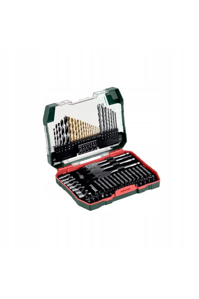Metabo PROMOȚIE: SET DE 86 DE BROȘE ȘI BITURI