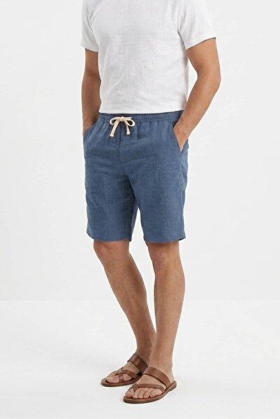 Cuckoo Cotton Men's Linen Shorts