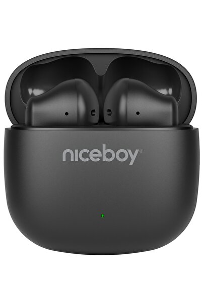 Niceboy Căști In-Ear Beans 4 POP Negru Onyx USB-C IPX4 BT AAC