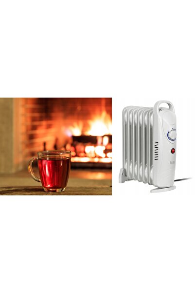 Teesa Radiator electric cu ulei, de sine stătător, cu picioare, 800W - TSA8035