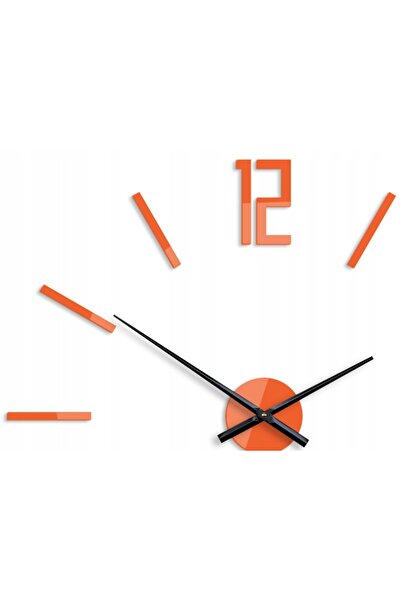 ModernClock CEAS DE PERETE CARLO PORTOCALIU SILENTIOS AUTOADEZIV