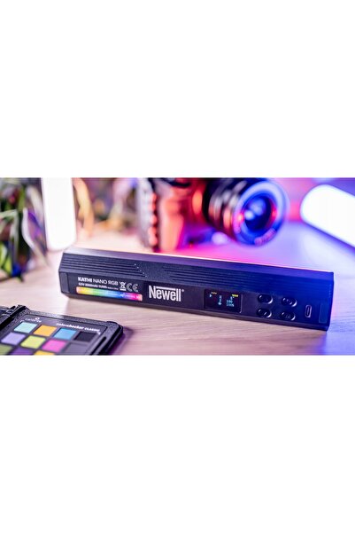 Newell LAMPĂ PANOU LED RGB Kathi NANO 2500-9000 K EFEKTY 2500MAH USB-C 20CM