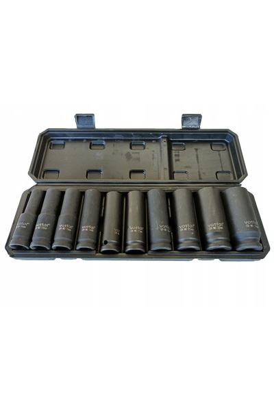 Vorfal Set de chei tubulare de impact 1/2'' 10-24mm 10 piese - Chei tubulare ...