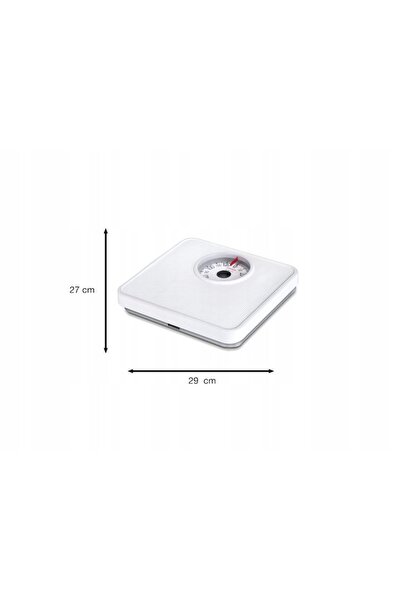 SOEHNLE Cadă de baie analogică TEMPO albă 130 kg
