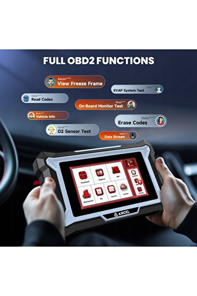 ANCEL Tester diagnostic OBD2 DS200 polonez, Forever, actualizare gratuită