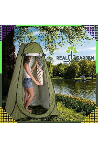 Real Garden Cort toaletă WC Mobil Schimbare Duș Portabil Turistic