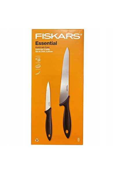 FiSKARS Set complet de 5 cuțite Essential cu ascuțitoare