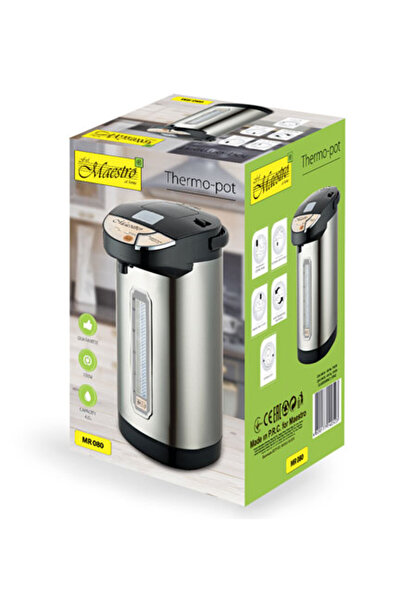 Maestro Fierbător de apă MR-080 4,5 l Funcție de reîncălzire