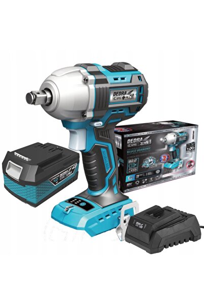dedra DED7147 Cheie de impact cu acumulator 18V SAS+ 2x4Ah