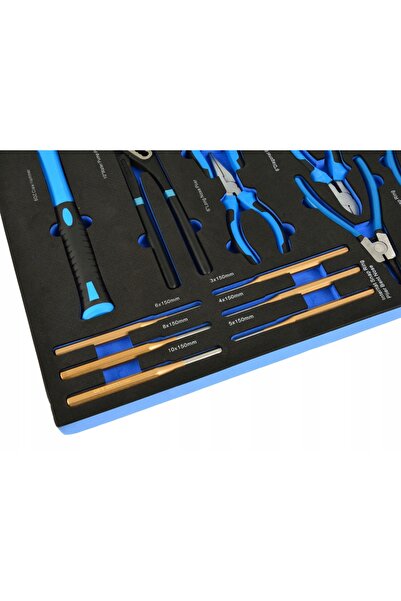 GEKO KIT DE SCULE - SET DE CLESCURI, CIOCANE ȘI ACCESORII 16 PIESE.