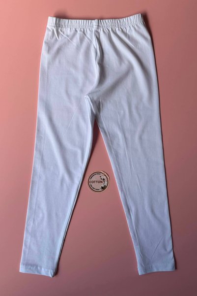 Elosia Nutelis |   4-Piece Girls' Cotton Long Leggings Soft, Flexible, Breathable for Daily Use