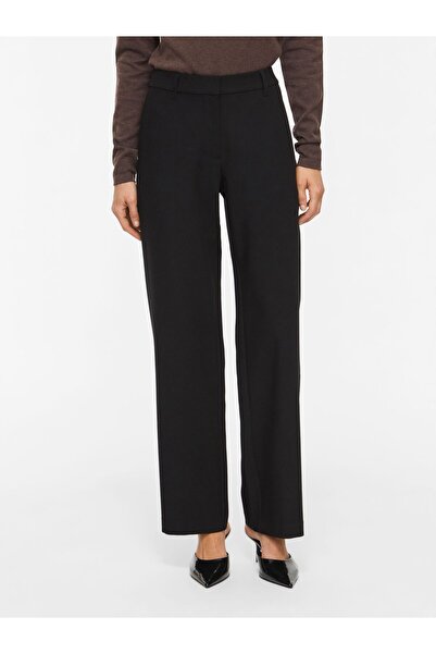 VILA Straight Leg Hose VIEMMI Mid-Waist