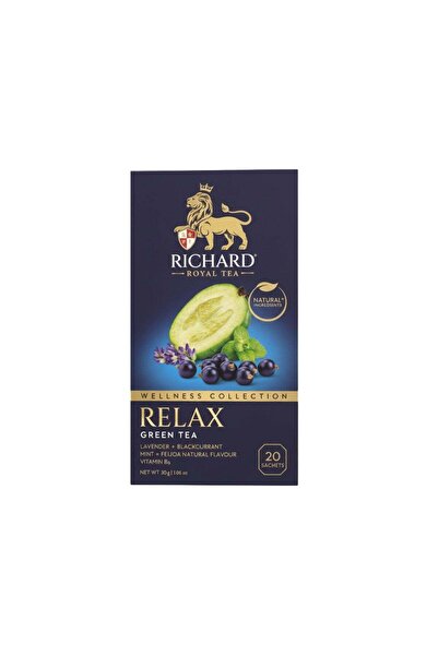 Richard Tea Green Richard Royal Relax 20 Bags X 1.5g