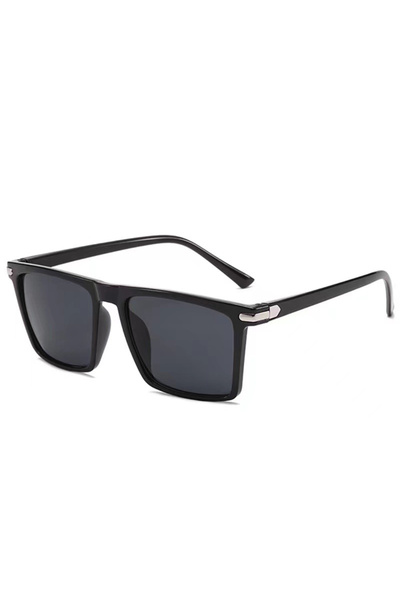 Choice black Oversized Square Sunglasses For Men Vintage Flat Top Sun Glasses...