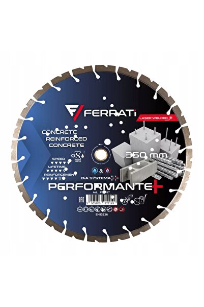 NO BRAND Disc FERRATI rezistent pentru beton armat PERFORMANTE+ 350mm