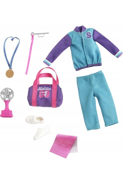 mattel Păpușa Barbie Stacie Set de gimnastică GBK59