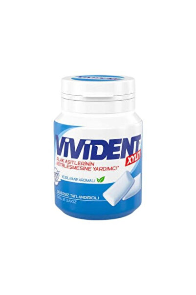 Vivident COMFORT YEŞİL NANE AROMALI SAKIZ 67 GR *12'Lİ