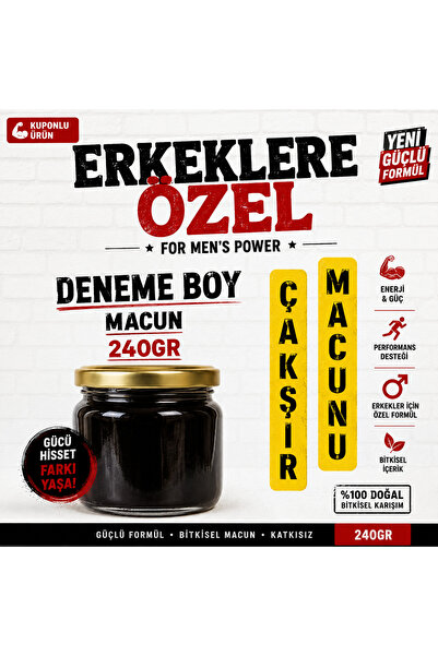 sarayli baharat Özel üretim Ginsengli Çakşır Köklü Atom Macunu 240 gr