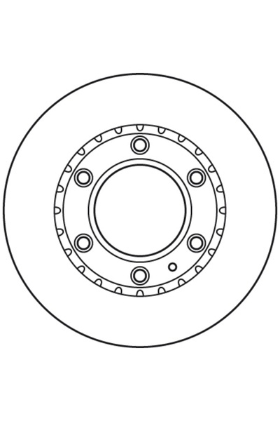 TRWELD Disc de frână TRW AUTOMOTIVE DF6034S