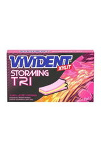 Vivident CÜZDAN STORMİNG TRI AHUDUDU VE LİMONATA AROMALI SAKIZ 33 GR *1'Lİ