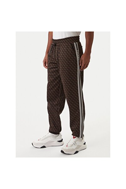 Guess Pantaloni de trening pentru bărbați Z5BB19K2042 Maro