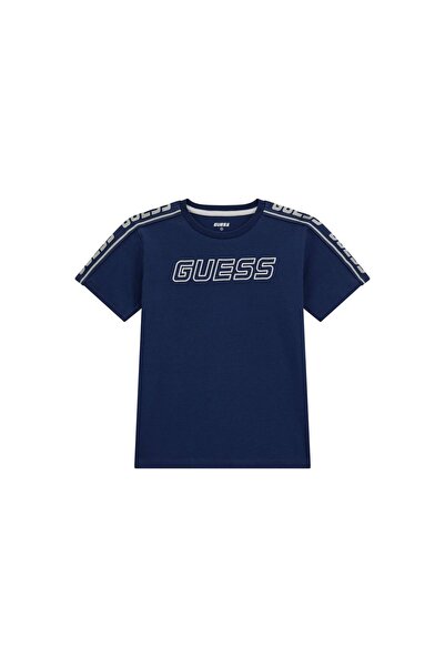 Guess Tricou băieți L4YI50J1314 Bleumarin