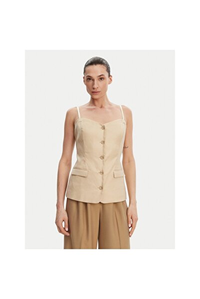 Guess Top de damă W5GH0LWH5L2 Bej