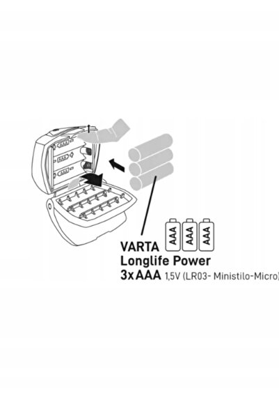 Varta Lanterna frontală pentru sporturi în aer liber H20 Pro LED