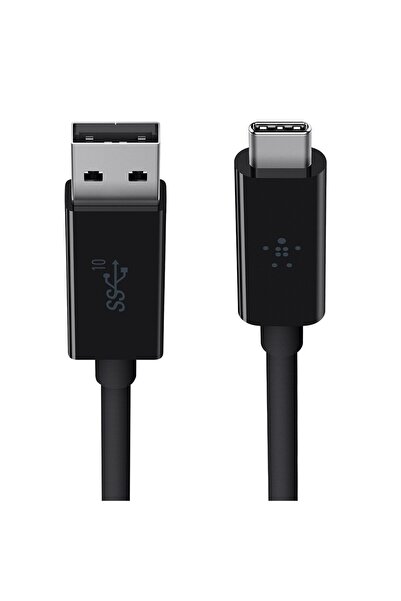 NO BRAND Cablu USB-A - USB-C BELKIN F2CU029BT1M-BLK 1 m