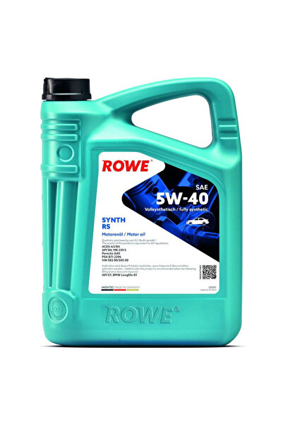 ROWE Ulei motor turisme HighTec Synt RS SAE 5W40 5L