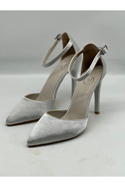 Saten Topuklu Stiletto