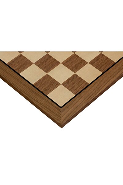 Sunrise Chess & Games ΣΚΑΚΙΕΡΑ ΑΡ. 6 ΚΑΡΥΔΙΑ μαύρες ρίγες F/O
