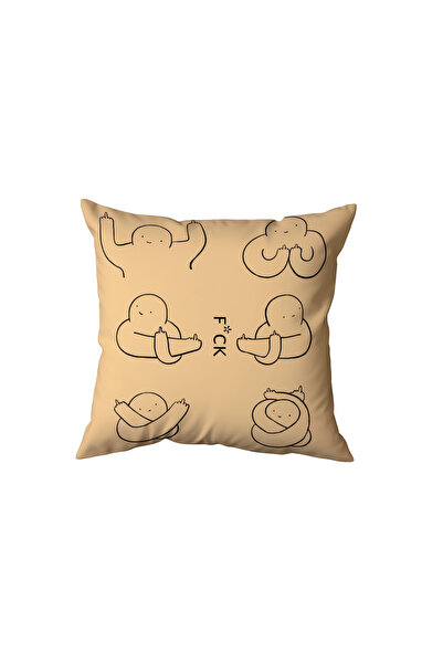 Beramussa Adult Signs Pillow, Fun Gift